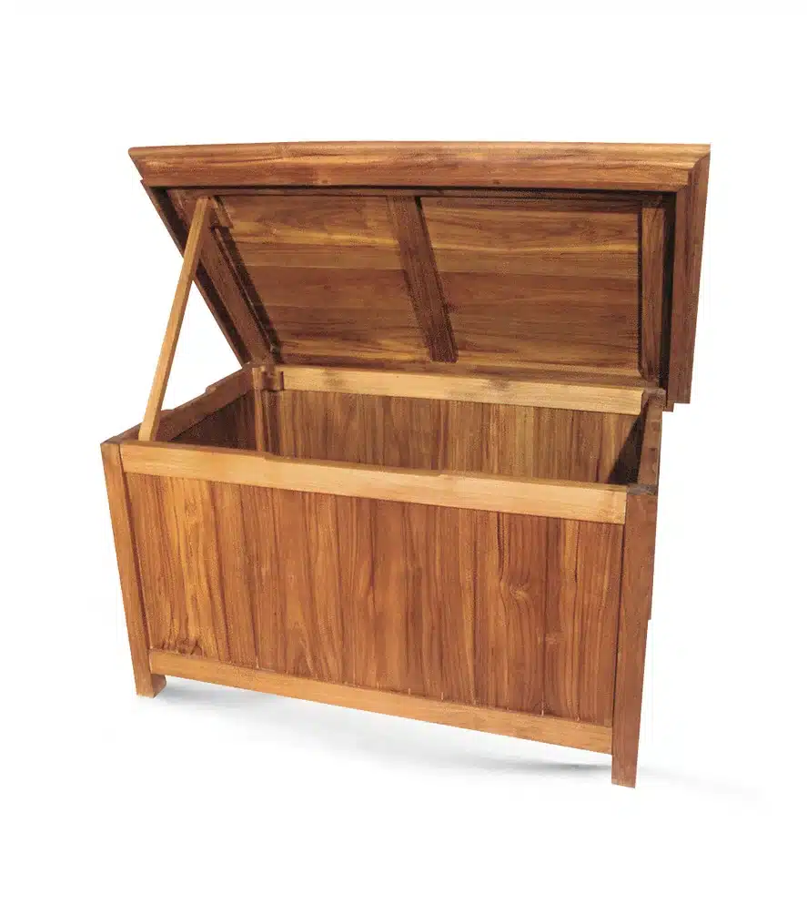 matahari teak kissentruhe luxor big - Garten und Feuer