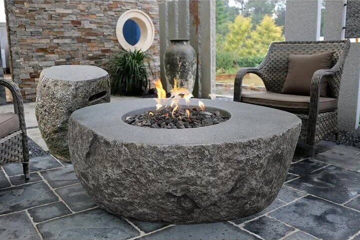 Agaba Gasfeuerstelle Feuertisch 4260107317319 73 - Garten und Feuer