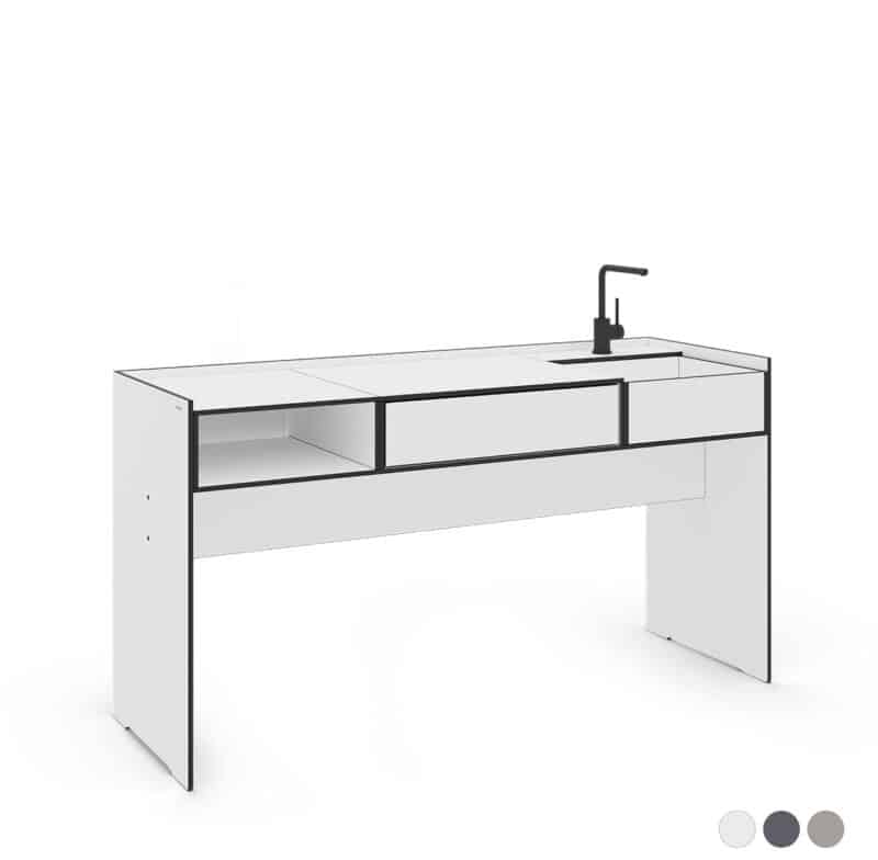 Outdoorküche Solus 2 - lieferbar in 3 Farben