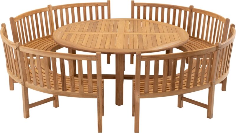 Gartenmöbelset Round 5-teilig