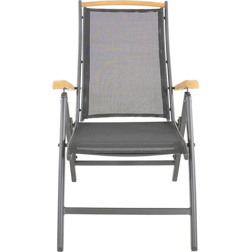Lesli Living 2-er Set Hochlehner Monza in schwarz – 5-fach – Sessel & Stühle Produktbild