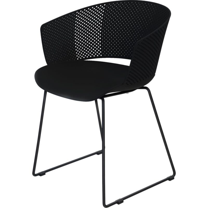 4er-Set Stuhl Orly in schwarz