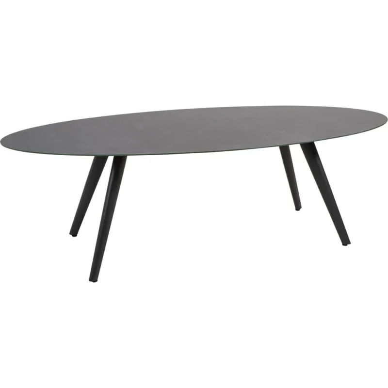 Tisch Mojito Ceramic Pardo oval anthrazit