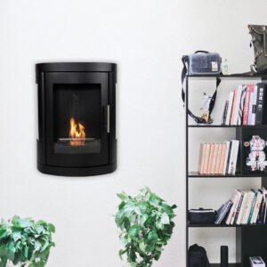 Wandmontierter Bioethanol Ofen Oregon