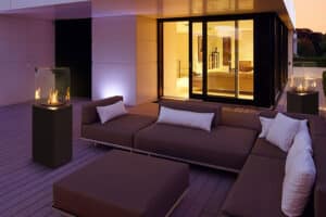 Gasfeuerstelle Lounge Manual Steel
