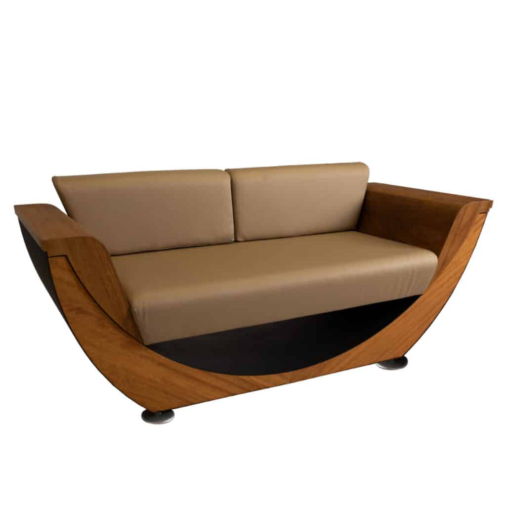 Masuria Living Sofa Narie Cortenstahl Beige 2 - Garten und Feuer