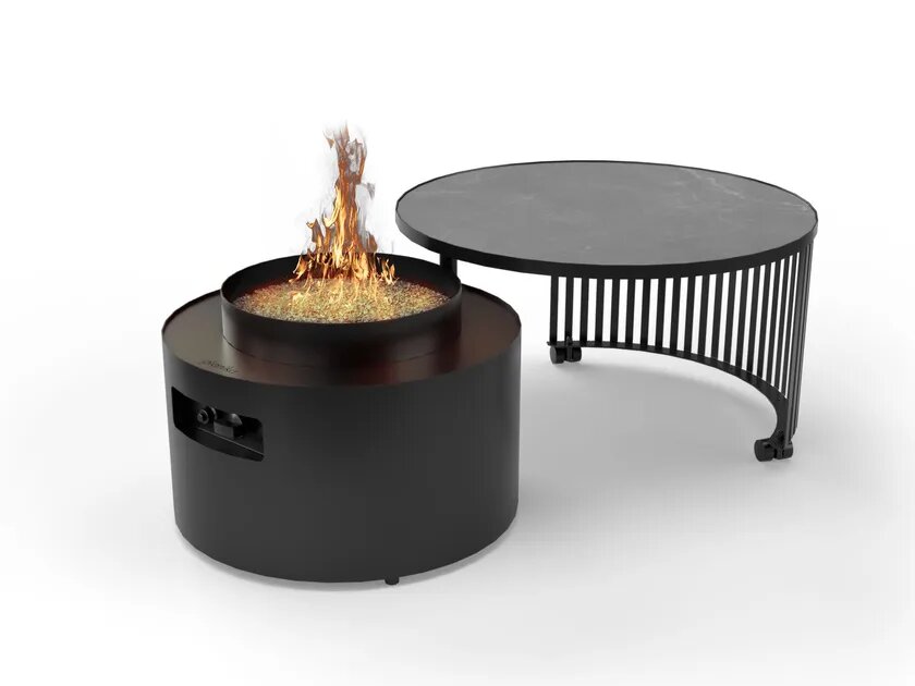 Planika Feuertisch Moon mit Grillfunktion