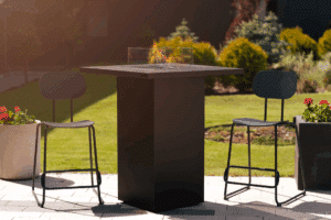 Planika Feuertisch Square Table High inkl. Cover