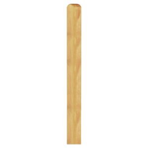Pfosten für Sichtschutzzäune 90mm x 90mm in 6 Längen lieferbar