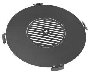 Grillplatte für Feuerschale 820mm mit 4 Griffen in 2 Ausführungen