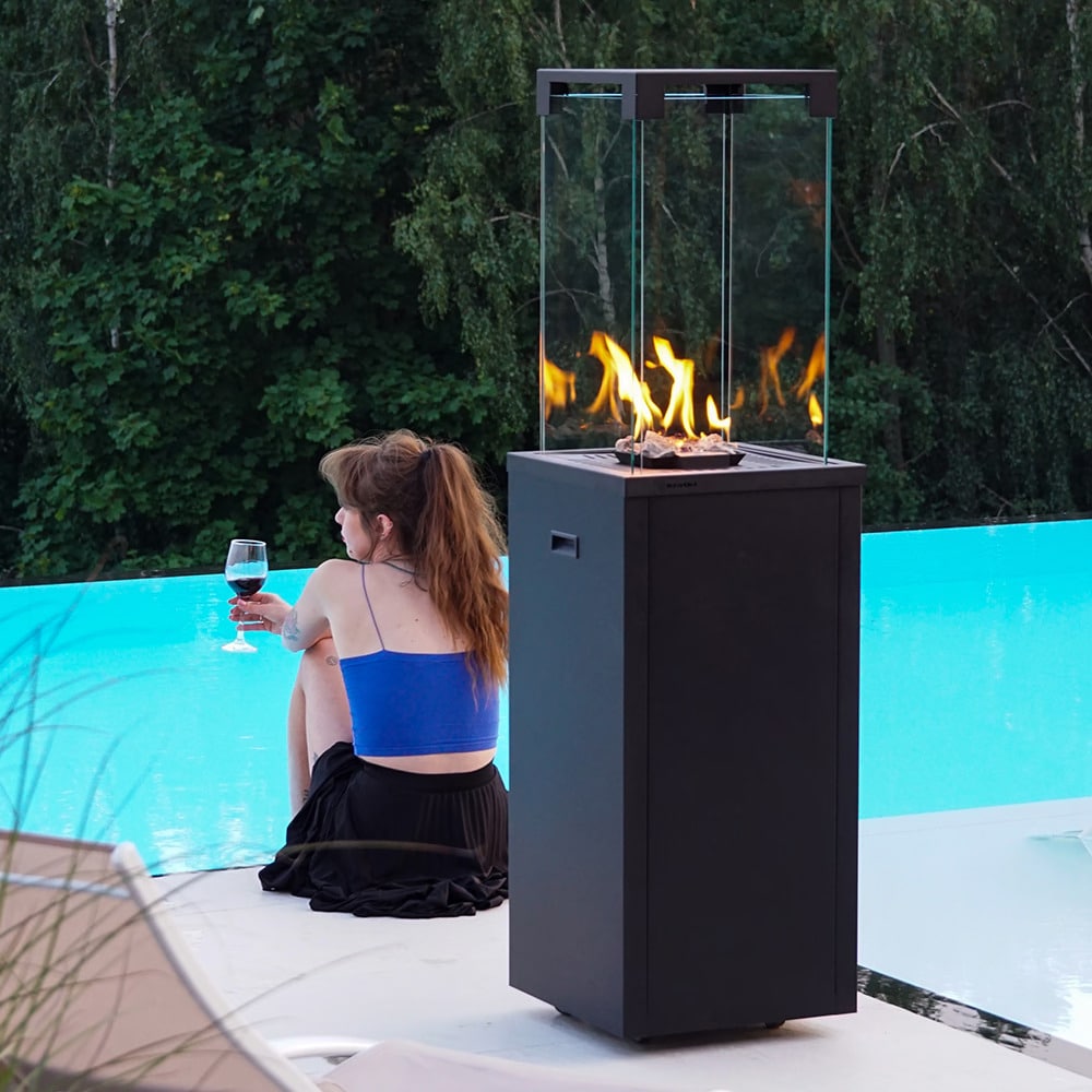 Kratki Gasheizer Terrassenheizer Patio Light in versch. Farben lieferbar