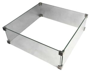 Elementi Feuerschutz Glasumrandung inkl. Edelstahlverbinder