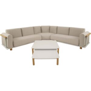 Lesli Living Lounge-Eckset Mezio – Gartenmöbel-Sets Produktbild