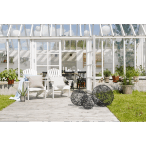 Dekorative Aussen-Trassel-Leuchtkugel D370mm