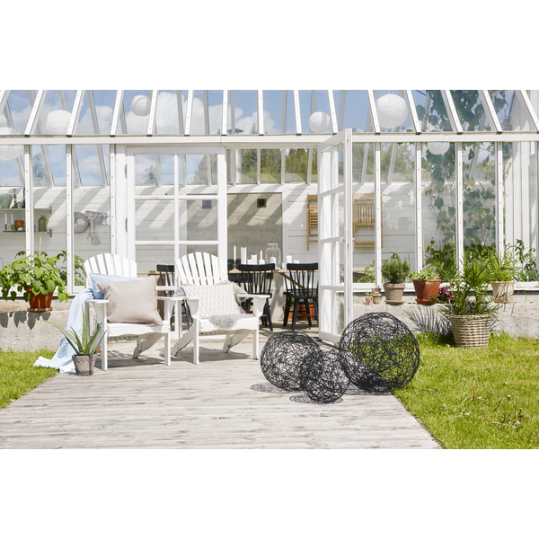 Dekorative Aussen-Trassel-Leuchtkugel D370mm