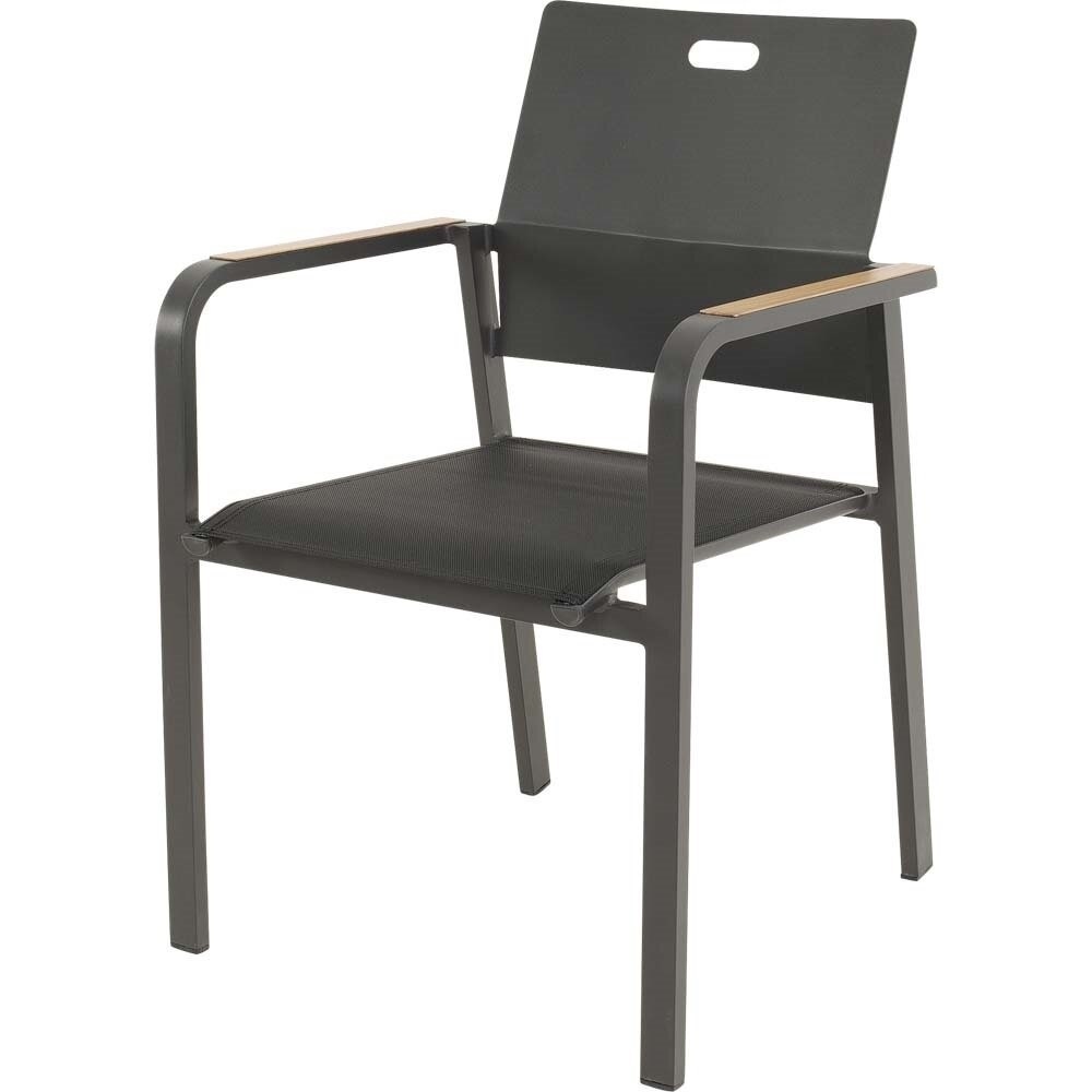 Lesli Living 4er-Set Stapelstuhl Sorapa – Detailansicht 7 (Sessel & Stühle)