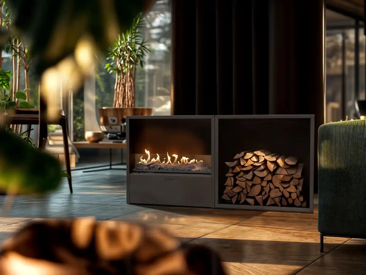 Planika Bioethanol Standkamin Cottage