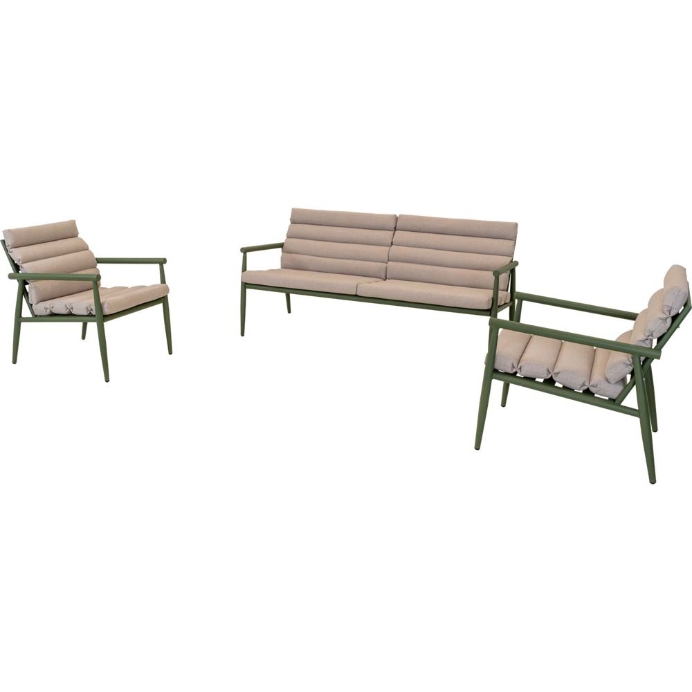 Lesli Living Lounge-Set Harper Olive – Gartenmöbel-Sets Produktbild