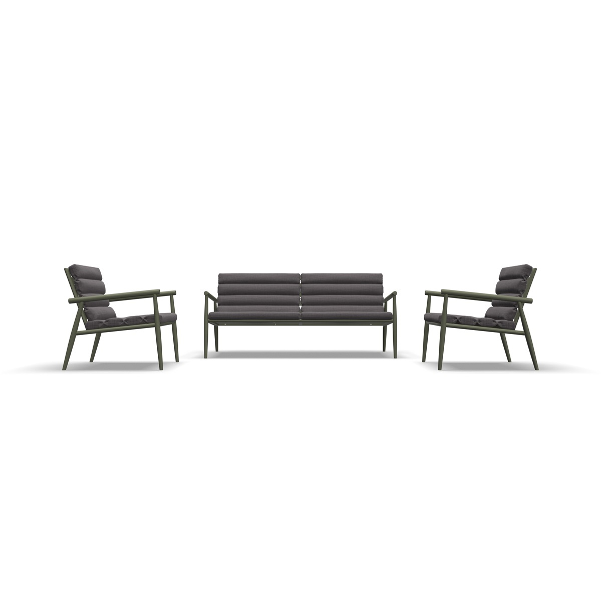 Lesli Living Lounge-Set Harper Olive – Detailansicht 4 (Gartenmöbel-Sets)