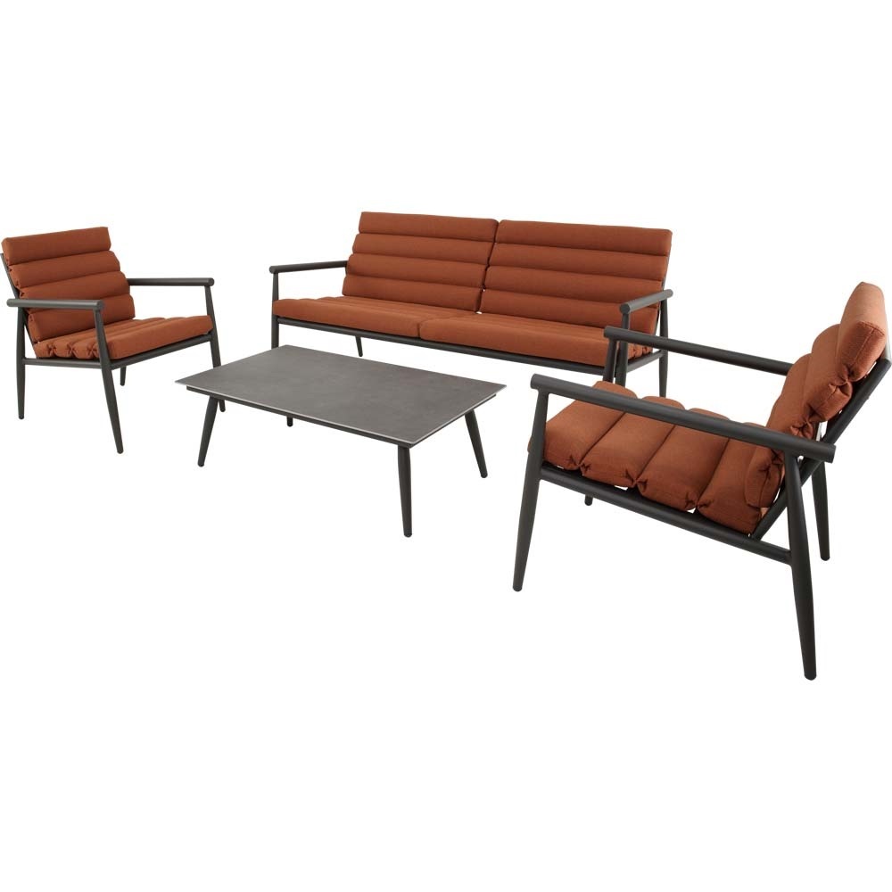 Lesli Living Lounge-Set Harper Terra – Detailansicht 2 (Gartenmöbel-Sets)