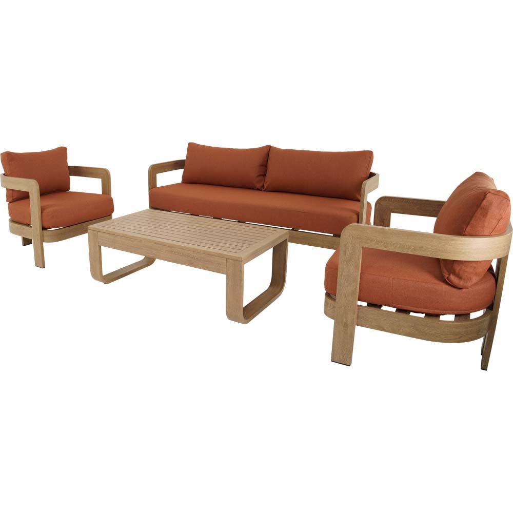 Lesli Living Lounge-Set Mylo Terra – Detailansicht 2 (Gartenmöbel-Sets)
