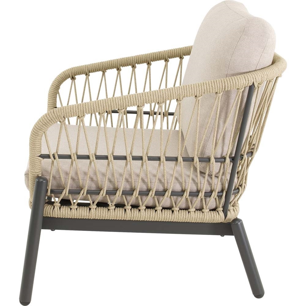 Lesli Living Lounge-Set Zavi Beige – Detailansicht 5 (Gartenmöbel-Sets)