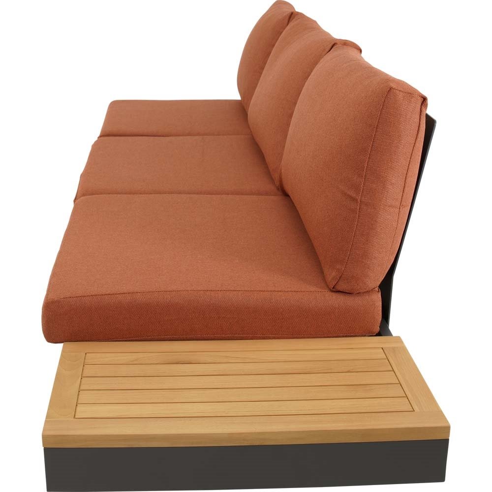 Lesli Living Lounge-Set Barbados Terra – Detailansicht 7 (Gartenmöbel-Sets)