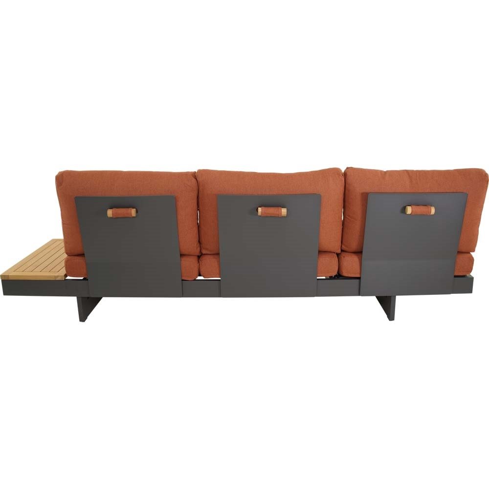 Lesli Living Lounge-Set Barbados Terra – Detailansicht 11 (Gartenmöbel-Sets)
