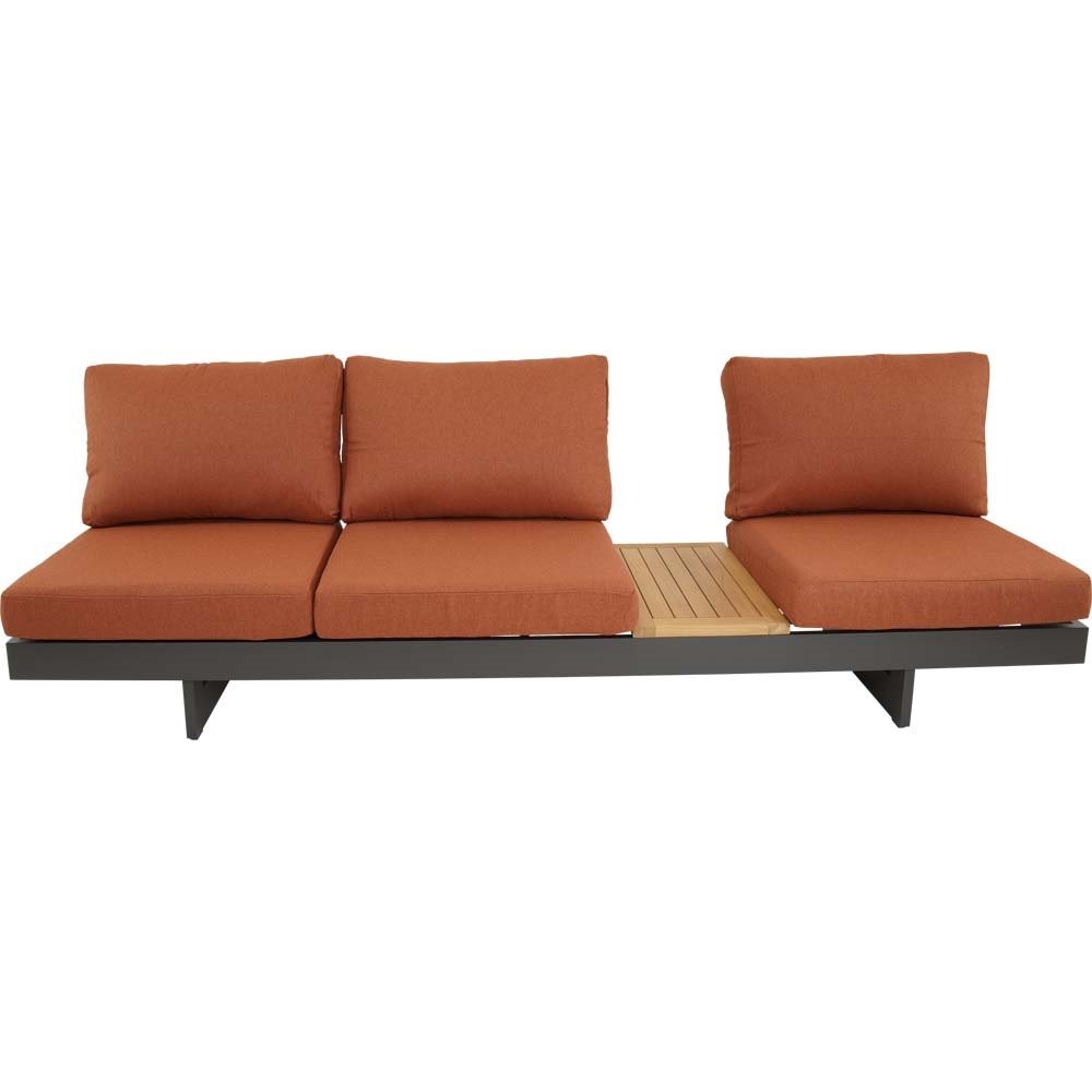 Lesli Living Lounge-Set Barbados Terra – Detailansicht 5 (Gartenmöbel-Sets)