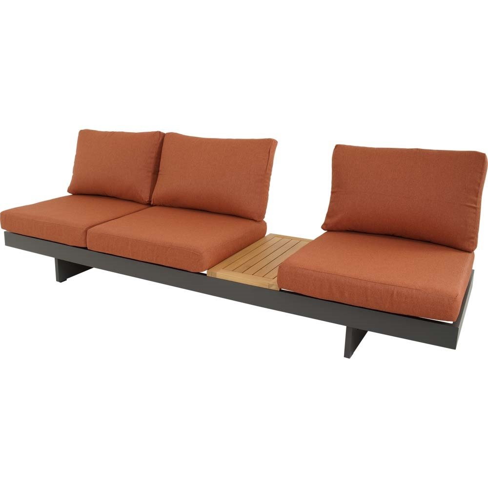 Lesli Living Lounge-Set Barbados Terra – Detailansicht 6 (Gartenmöbel-Sets)