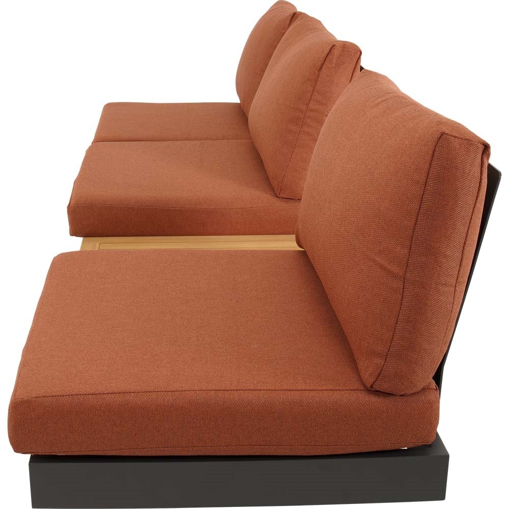 Lesli Living Lounge-Set Barbados Terra – Detailansicht 8 (Gartenmöbel-Sets)