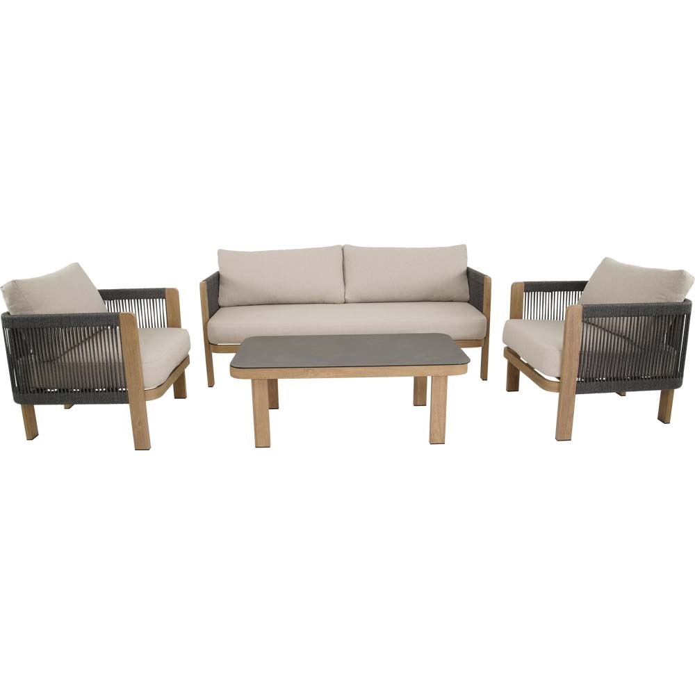 Lesli Living Lounge-Set Sora – Detailansicht 2 (Gartenmöbel-Sets)