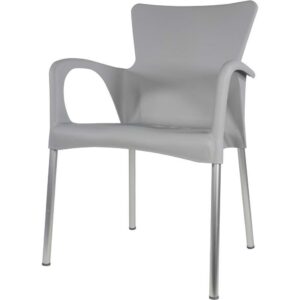 Lesli Living Stapelstuhl Bella in grau oder schwarz – Sessel & Stühle Produktbild