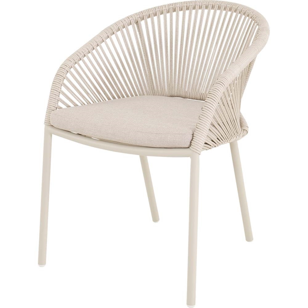 Lesli Living Stapelstuhl Hirado in grau oder beige – Detailansicht 10 (Sessel & Stühle)
