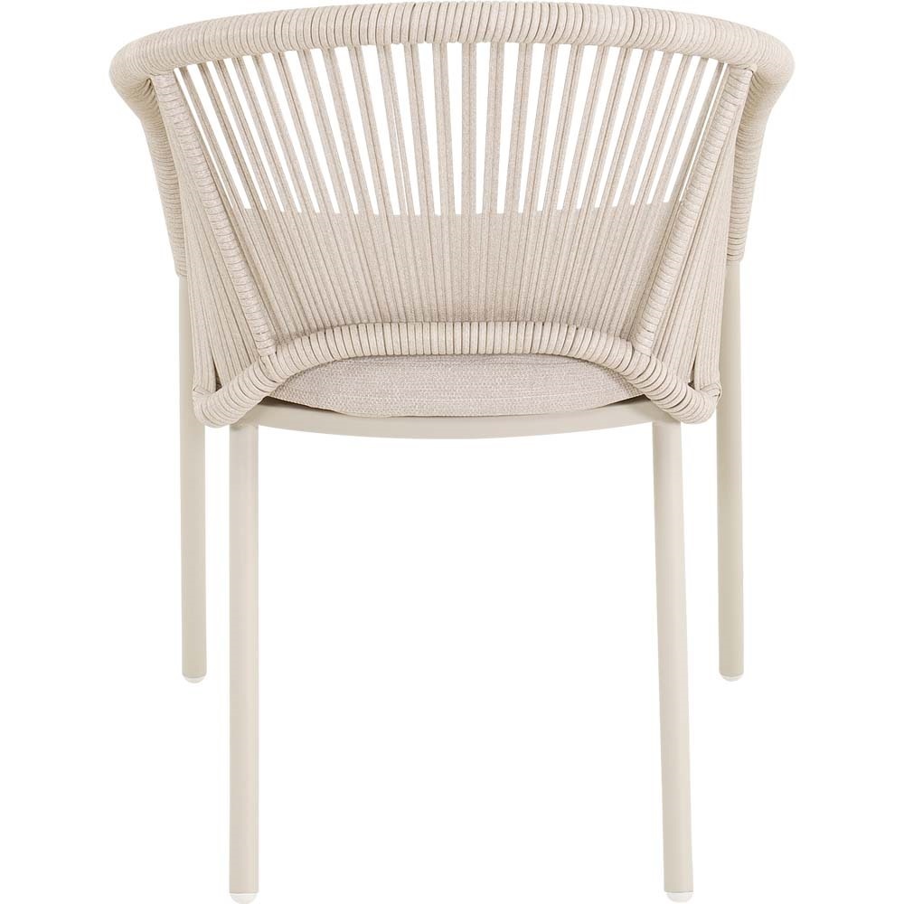 Lesli Living Stapelstuhl Hirado in grau oder beige – Detailansicht 13 (Sessel & Stühle)