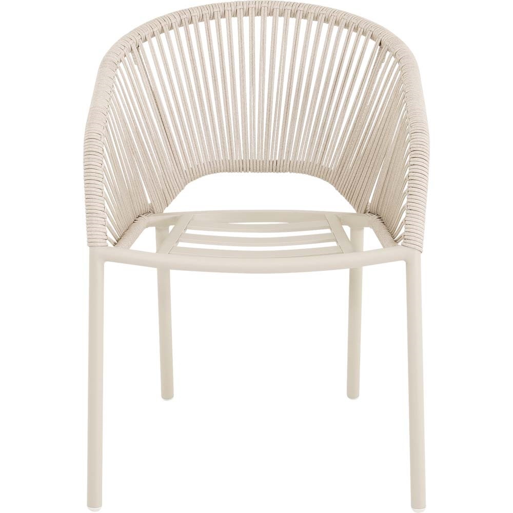 Lesli Living Stapelstuhl Hirado in grau oder beige – Detailansicht 15 (Sessel & Stühle)