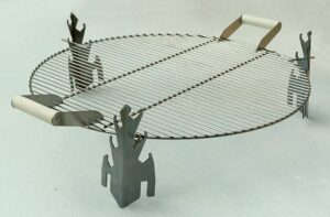 Grillaufsatz für Feuerschalen in versch. Größen lieferbar