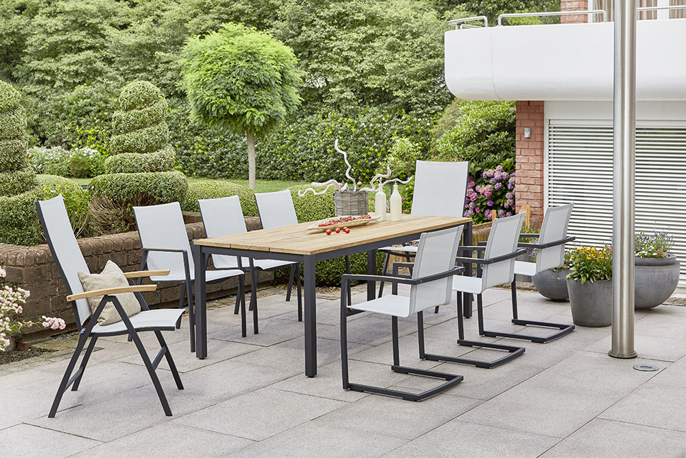 Diamond Garden Tisch Ravenna – Detailansicht 5 (Gartentische)