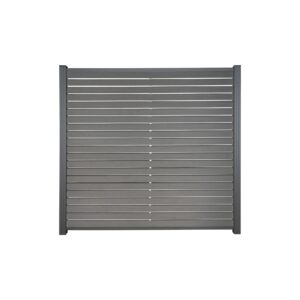 BPC-Rhombus-Steckzaunsystem Hanö in Schiefer-Holzstruktur 1793mm * 1800mm