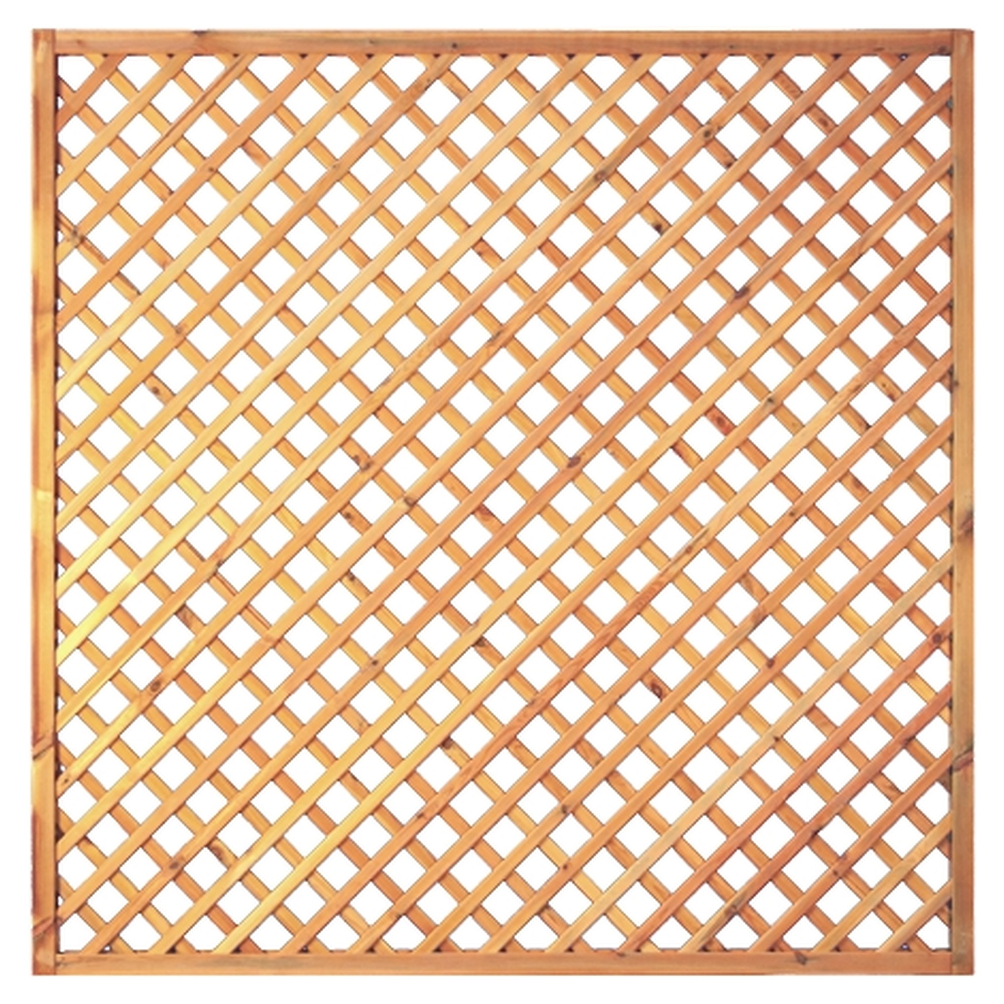 Diagonal- und Bogen-Rankzaun 6×6 – 1800mm x 1800mm