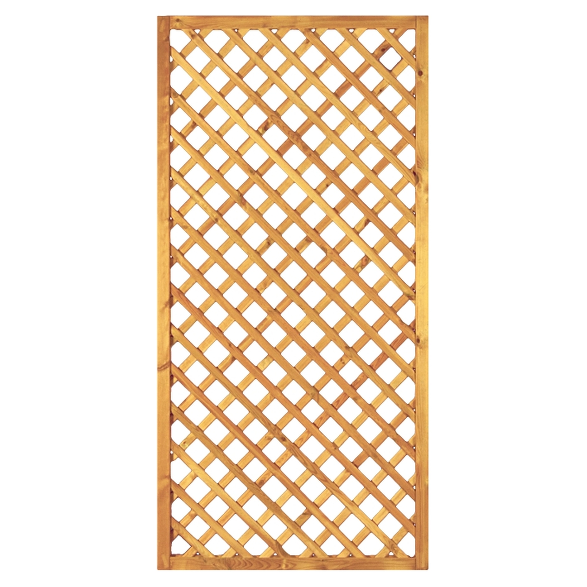 Diagonal- und Bogen-Rankzaun 6×6 – 1800mm x 900mm