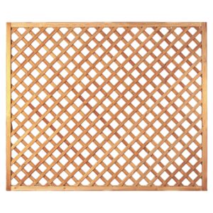 Diagonal- und Bogen-Rankzaun 6x6 - 1800mm x 1500mm