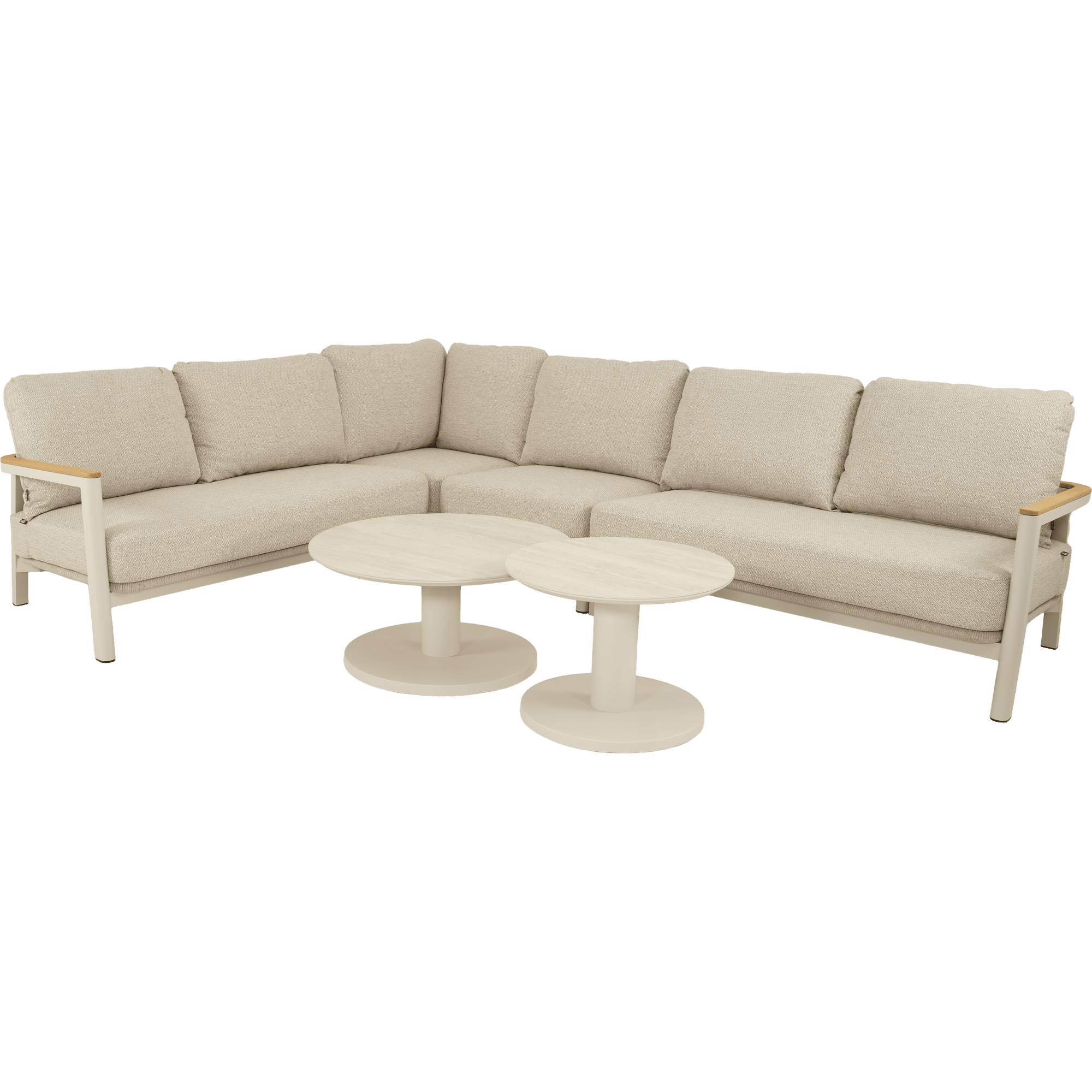 Lesli Living Gartenmöbelset Elida 3-teilig – Bild 3