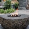 Elementi Gasfeuerstelle Vesuv in Basalt-Optik – Detailansicht 3 (Feuertische)