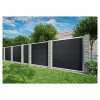 WPC-Zaunelement Malö 1800mm x 1800mm – Detailansicht 2 (Serie MALÖ)